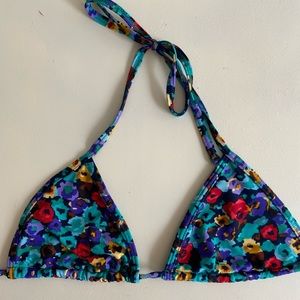 Triangle bikini top